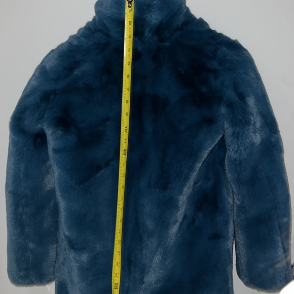 APPARIS classic Stella Coat Children's mid length faux fur jacket with collar - Picture 11 of 13